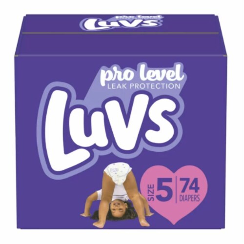 Pro Level Leak Protection Diapers Perspective: front