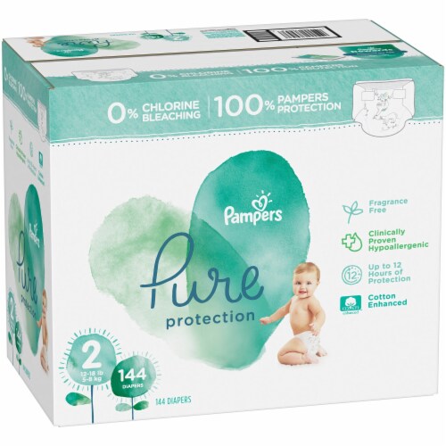 Pure Protection Size 2, 144 Count, 144 Diapers - Ralphs