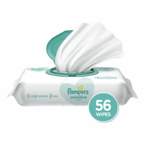 Sensitive Baby Wipes Perspective: front