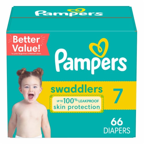 Pampers Baby Dry Diapers, Size 7, 88 Count