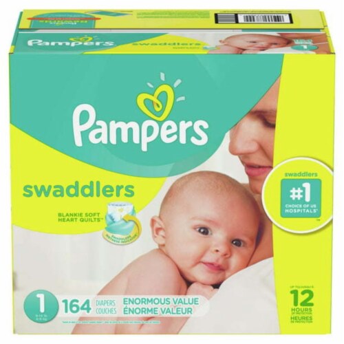 164 pampers shop size 1
