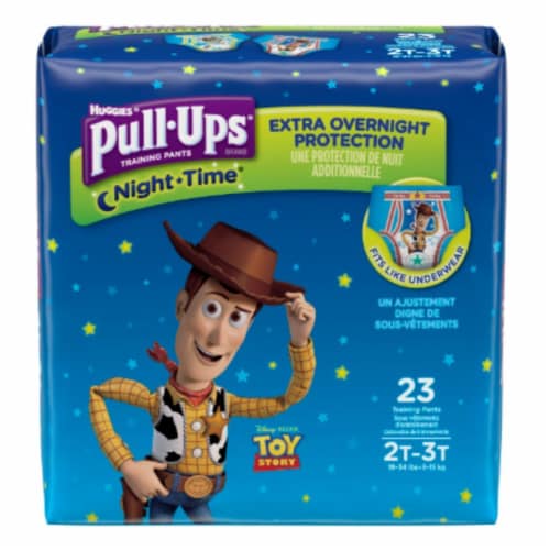 Pull-Ups Boys' Nighttime Disposable Training Pants - Toy Story - 2T-3T, 23  Count - Smith's Food and Drug