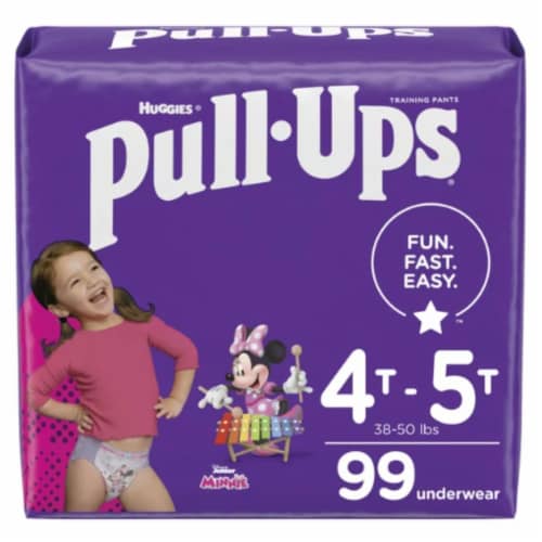 Girls Training Underwear Size XS, 99 Count, 99 Diapers - Fry's Food Stores