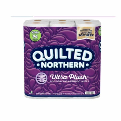 Ultra Plush Toilet Paper Perspective: front