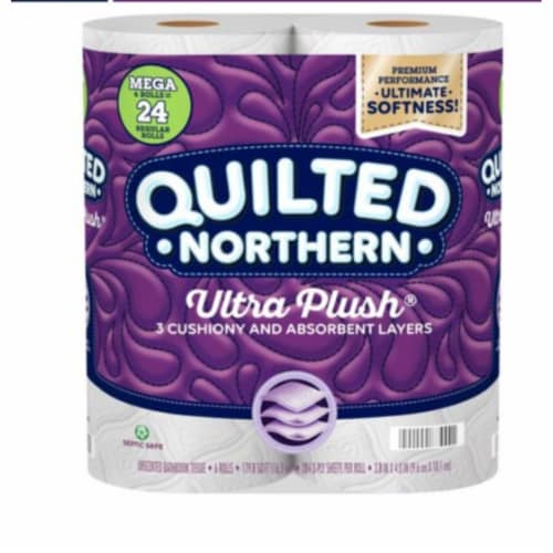 Ultra Plush Toilet Paper Perspective: front