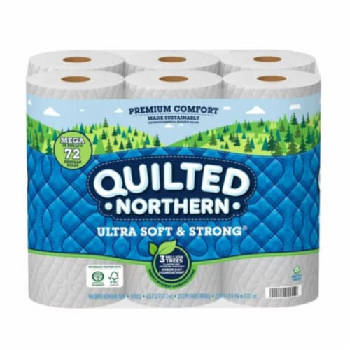 Ultra Soft & Strong Toilet Paper Perspective: front