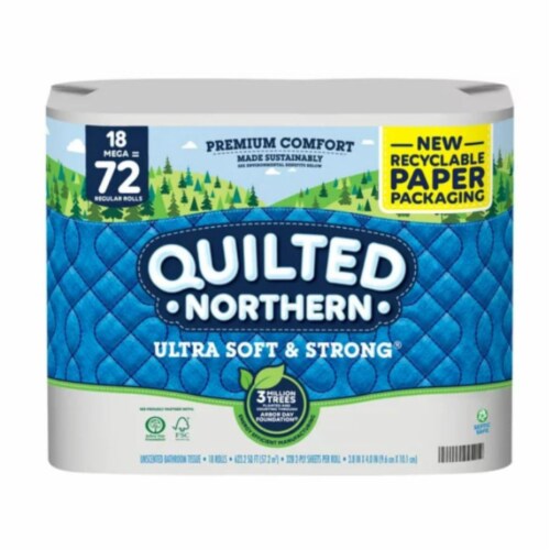 Quilted Northern Ultra Plush Mega Roll Toilet Paper, 18 rolls - Kroger