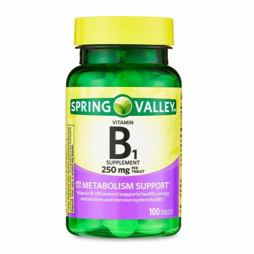 Vitamin B1 Tablets Dietary Supplement; 250 mg; 100 Count, 100 Tablets