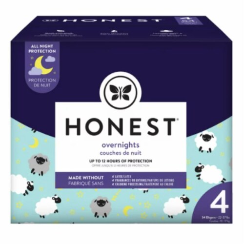 Overnight Baby Diapers, 54 Diapers Foods Co.