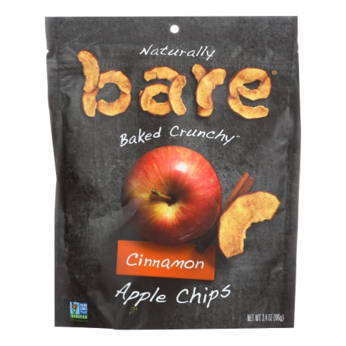 Bare Cinnamon Apple Chips Perspective: front