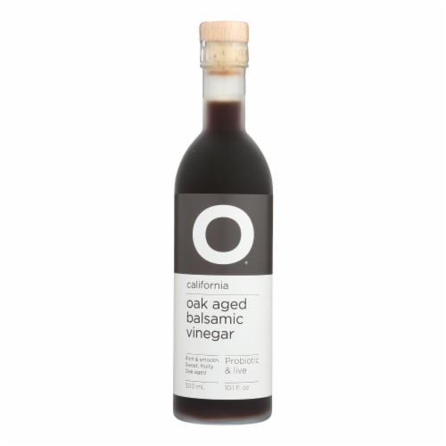 OÂ® Oak Aged Balsamic Vinegar - Case of 6 - 10.1 FZ Perspective: front