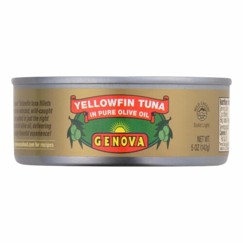 Genova - Yellowfin Tuna In Olv Oil Perspective: front