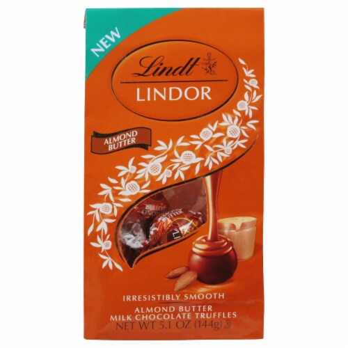 Lindt - Truffles Almond Butter Bag - Case of 6-5.1 OZ Perspective: front