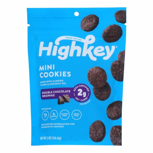 High Key - Cookie Brownie Keto - Case of 6-2 OZ Perspective: front