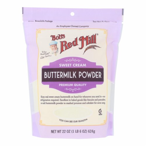 Bob's Red Mill - Milk Powder Buttermilk - Case of 4-22 oz Perspective: front