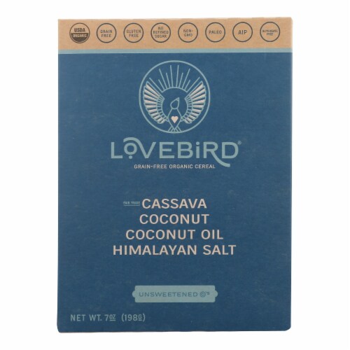 Lovebird - Cereal Unsw Grain Fr - Case of 6-7 OZ Perspective: front