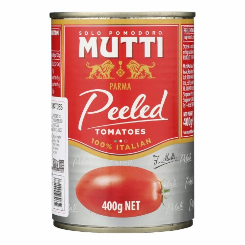 Mutti - Tomatoes Whole Peeled - Case of 12 - 14 OZ Perspective: front