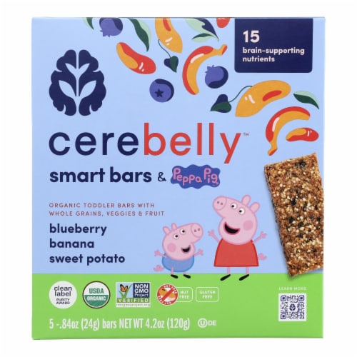 Cerebelly - Smart Bar Blubr Ban - Case of 6-4.2 OZ Perspective: front