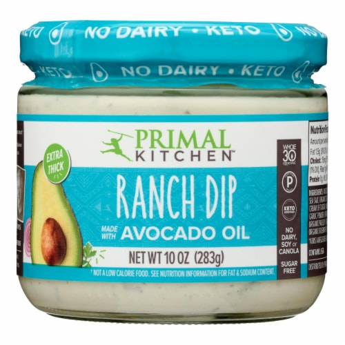 Primal Kitchen - Ranch Dip Avocado Oil - Case of 6-10 OZ, Case of 6/10 OZ -  Gerbes Super Markets