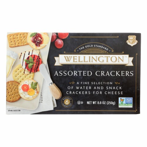 Wellington Cracker Assortment - Case Of 12 - 8.8 Oz Perspective: front