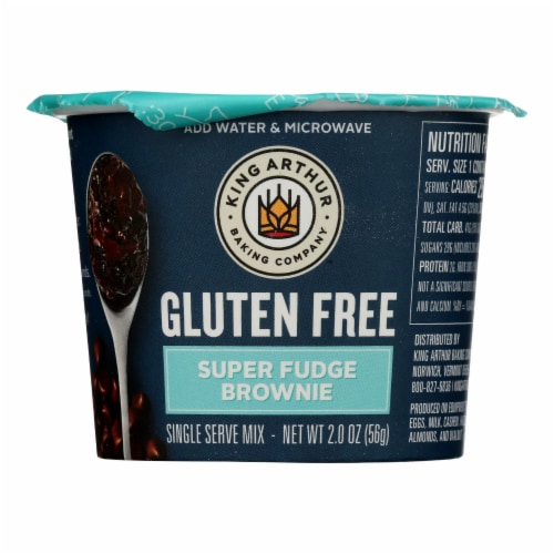 King Arthur - Mix Fudge Brownie Gluten Free - Case of 12 - 2 OZ, 12