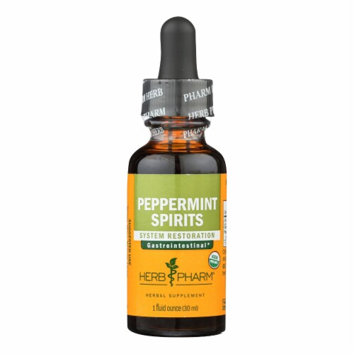 Herb Pharm - Peppermint Spirits Extracts - 1 Each-1 FZ Perspective: front