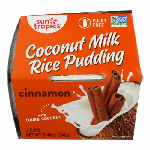 Sun Tropics Cinnamon Coconut Rice Pudding - Case of 6 - 8.46 OZ Perspective: front