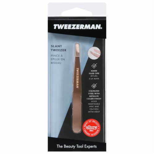 Tweezerman - Slant Tweezer Rose Gold - 1 Each-1 EA Perspective: front