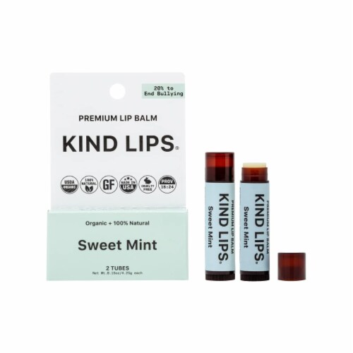Kind Lips - Lp Balm Sweet Mint 12pk - Case of 12-.15 OZ Perspective: front