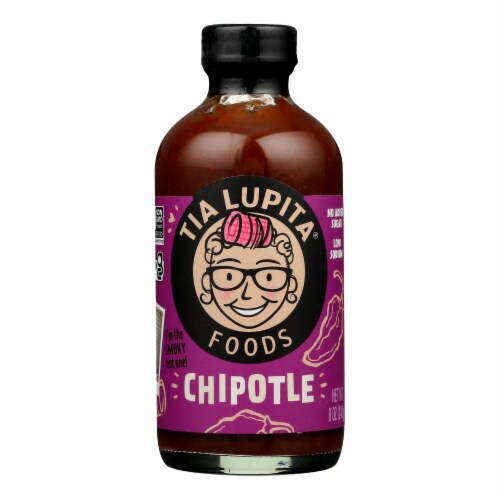 Tia Lupita - Hot Sauce - Chipotle - Case of 12 - 8 oz. Perspective: front