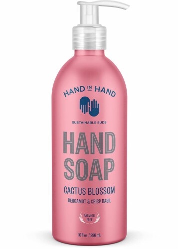 Hand In Hand - Liquid Hand Soap Cactus Blossom - Case of 3-10 OZ Perspective: front