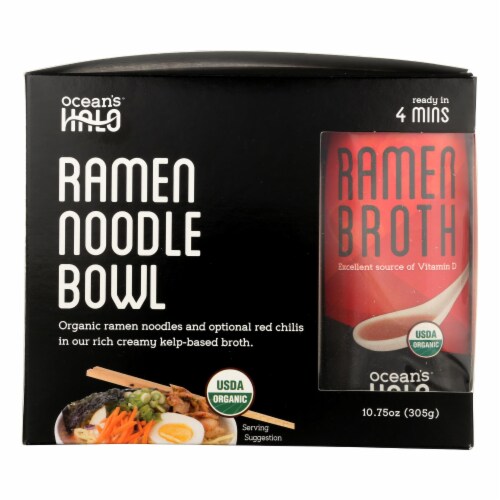 Ocean’s Halo – Noodle Bowl Ramen – Case of 6 – 10.75 OZ