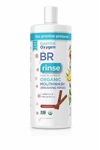 Essential Oxygen - Mouthwash Cinnamint - 1 Each-3 FZ Perspective: front