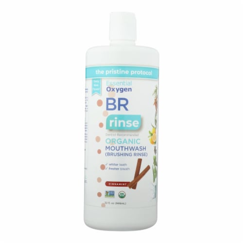 Essential Oxygen - Mouthwash Cinnamint - 1 Each-32 FZ Perspective: front