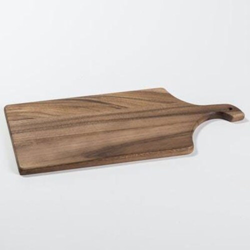 Acacia Wood Cutting/ Charcuterie Board - Long Perspective: front