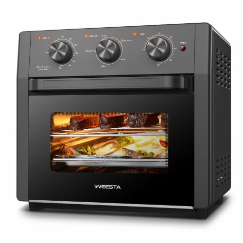 Air Fryer Toaster Oven - 5-In-1 Convection Oven with Air Fry, Roast, Toast, Broil & Bake Perspective: front