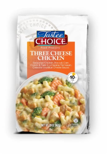Tastee Choice® Three Cheese Chicken Frozen Skillet Meal Perspective: front