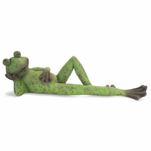 Laying Frog Figurine 38.25 L Magnesia, 1 - Fry's Food Stores