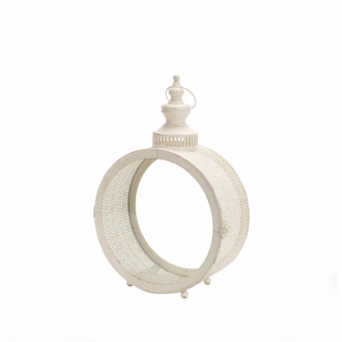 Melrose International 70783 Metal Lantern Perspective: front