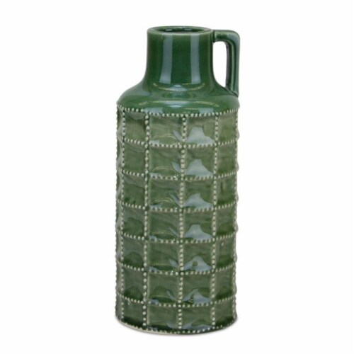 Bottle (Set of 2) 5 D x 11.75 H Terra Cotta Perspective: front