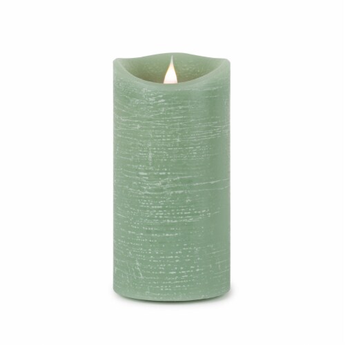 Simplux LED Designer Candle with remote - 4 and 8 Hr Timer 3.5 D, 7.75 H Wax/Plastic Perspective: front