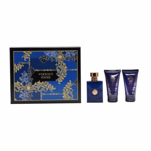 Versace 22055761 Dylan Blue Men Gift Set - 1.7 oz Spray, 1.7 oz