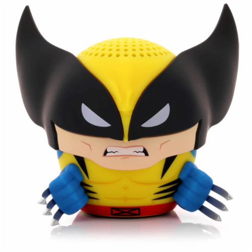 Bitty Boomers Marvel Wolverine Bluetooth Speaker Perspective: front