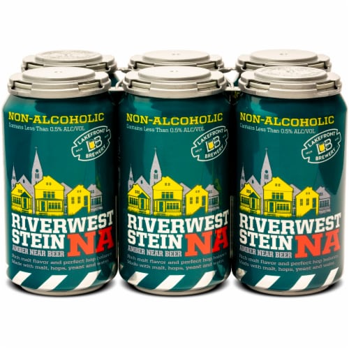 Lakefront Brewery Stein Non-Alcoholic Beer Perspective: front