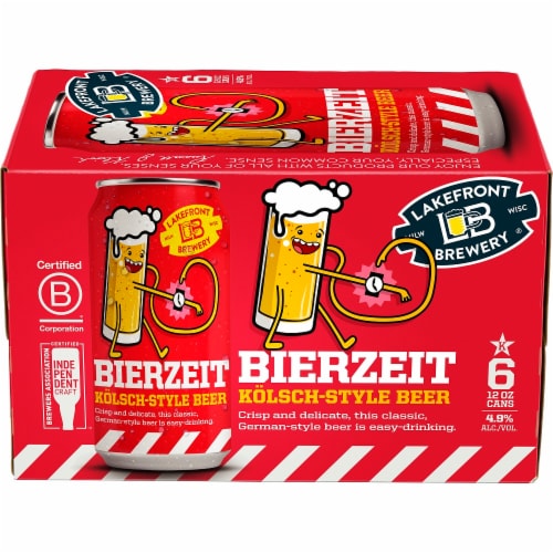 Lakefront Brewery Kierzeit Beer Perspective: front