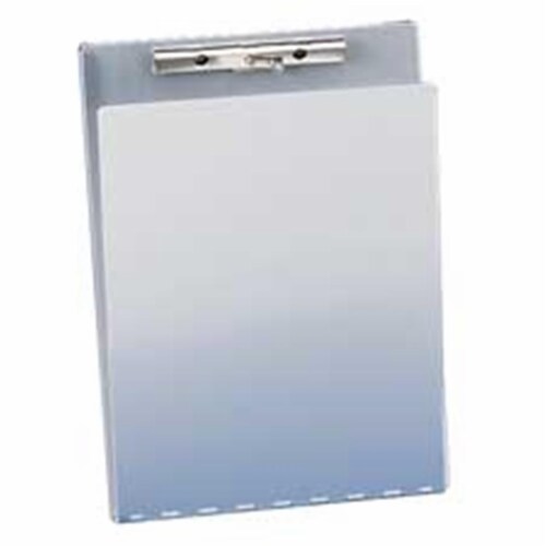 Clipboard- w- Writing Plate- .50in. Cap- 8-.50in.x12in.- Aluminum Perspective: front