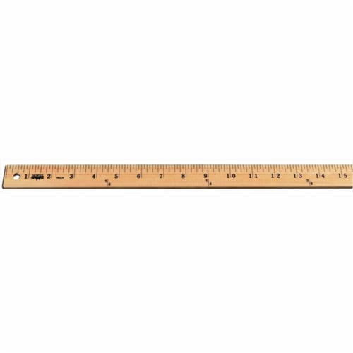 Plain End Wood Yardstick - Clear, 1 - Metro Market