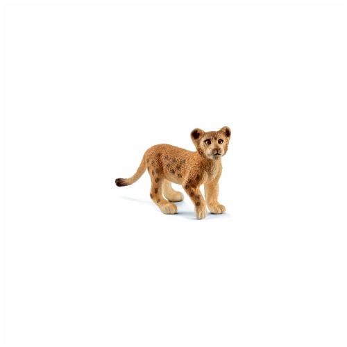 Lion Cub Toy for Ages 3 & Up - Brown Perspective: front