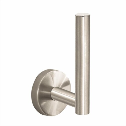 S/E Single-Post Toilet Paper Holder in Brushed Nickel S/E Single-Post Toilet Paper Holder in Brushed Nickel