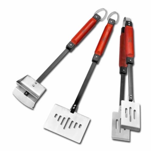 Barbecue Multi Tool Grill Set, 3-Piece Perspective: front